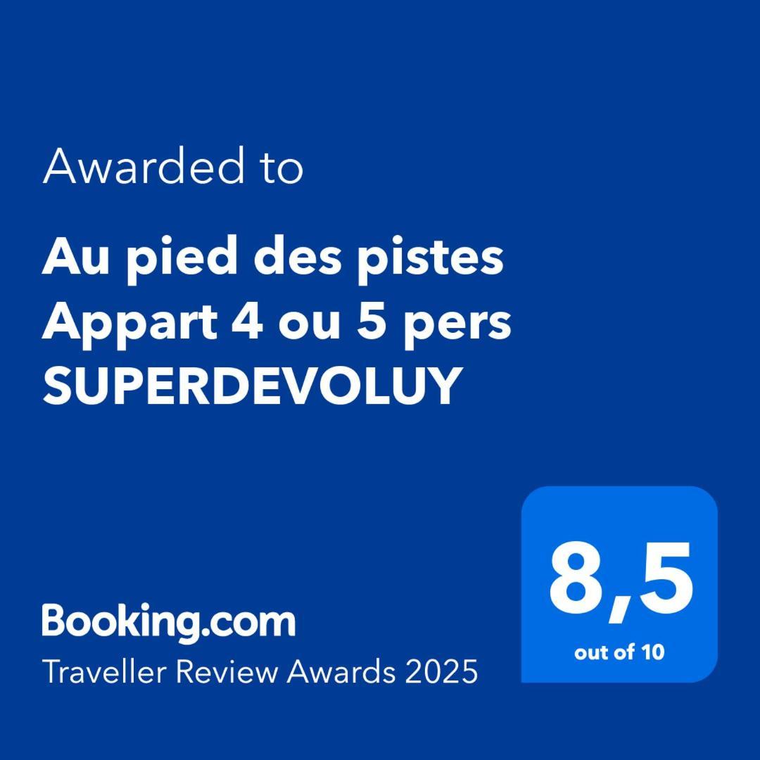 Au Pied Des Pistes Appart 4 Ou 5 Pers Superdevoluy Exterior foto